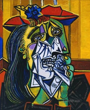 Pablo Picasso Painting - Picasso Mujer Llorona Pablo Picasso